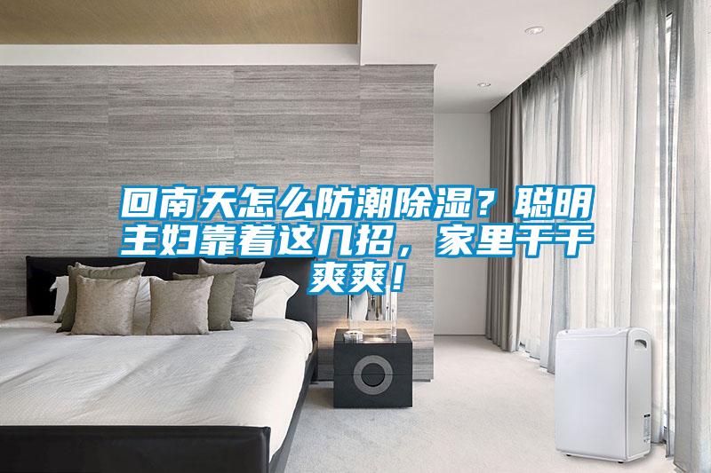 回南天怎么防潮除湿？聪明主妇靠着这几招，家里干干爽爽！
