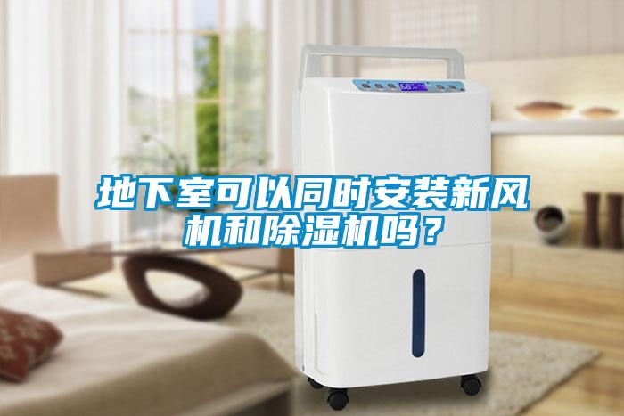 地下室可以同时安装新风机和芭乐APP下载官网入口新版吗？