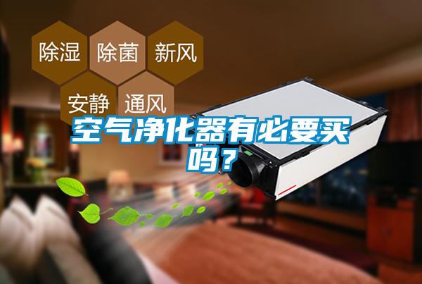 空气净化器有必要买吗?