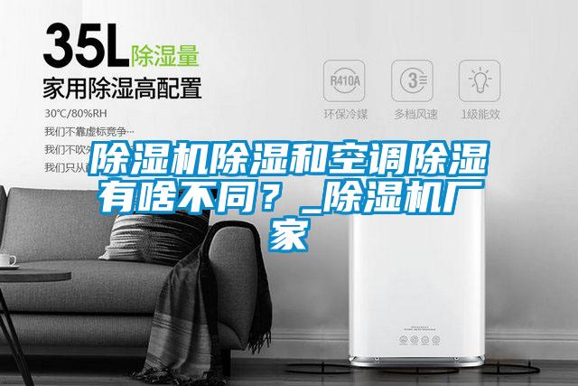 芭乐APP下载官网入口新版除湿和空调除湿有啥不同？_芭乐APP下载官网入口新版厂家