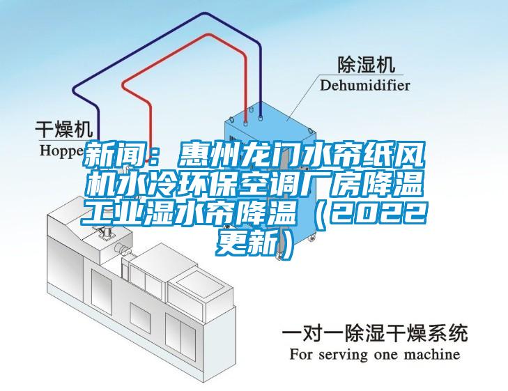 新闻：惠州龙门水帘纸风机水冷环保空调厂房降温工业湿水帘降温（2022更新）