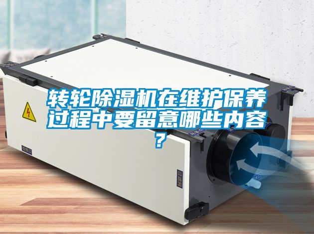 转轮芭乐APP下载官网入口新版在维护保养过程中要留意哪些内容？