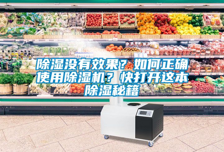 除湿没有效果？如何正确使用芭乐APP下载官网入口新版？快打开这本除湿秘籍
